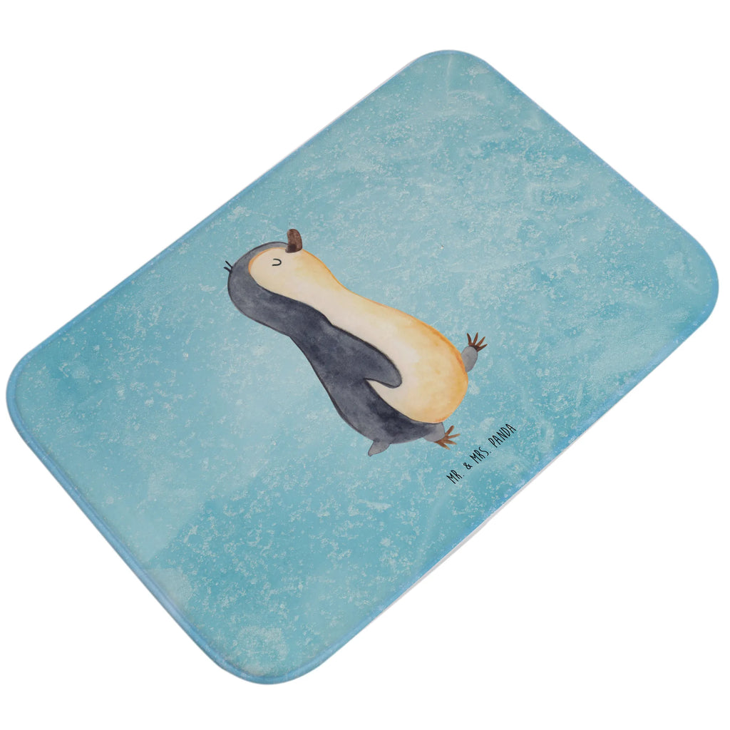 Bath mat Penguin march Bath rug, non-slip, Bath mat, Shower mat, Penguin, North Pole, Winter, Penguins, family, penguins, sister, early riser, late riser, brother, penguin