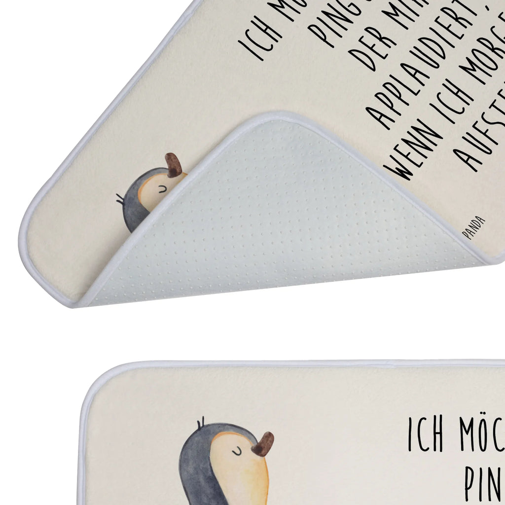 Bath mat Penguin march Bath rug, non-slip, Bath mat, Shower mat, Penguin, North Pole, Winter, Penguins, family, penguins, sister, early riser, late riser, brother, penguin