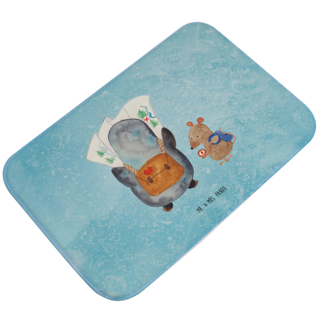 Badematte Pinguin & Maus Wanderer Badläufer, badezimmervorleger, Badvorleger, Bad Fußmatte, rutschfeste matte, badezimmer läufer, badezimmermatten, badmatten, duschmatten, duschmatte, fußmatte bad, bad läufer, teppich für bad, badezimmermatte, Teppich Fürs Bad, Badteppich, Badezimmer Matte, wannenvorleger, Badezimmerteppich, Badematte, badezimmerteppiche, Duschvorleger, Pinguin, Ausflug, Wanderlust, Wandern, Roadtrip, Abenteuer, Pinguine, Abenteurer