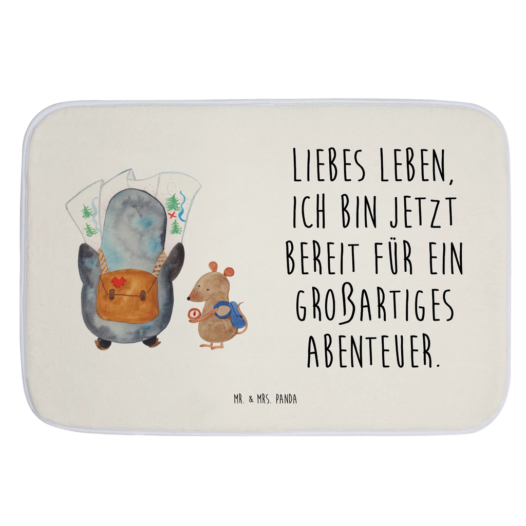 Badematte Pinguin & Maus Wanderer Badläufer, badezimmervorleger, Badvorleger, Bad Fußmatte, rutschfeste matte, badezimmer läufer, badezimmermatten, badmatten, duschmatten, duschmatte, fußmatte bad, bad läufer, teppich für bad, badezimmermatte, Teppich Fürs Bad, Badteppich, Badezimmer Matte, wannenvorleger, Badezimmerteppich, Badematte, badezimmerteppiche, Duschvorleger, Pinguin, Ausflug, Wanderlust, Wandern, Roadtrip, Abenteuer, Pinguine, Abenteurer