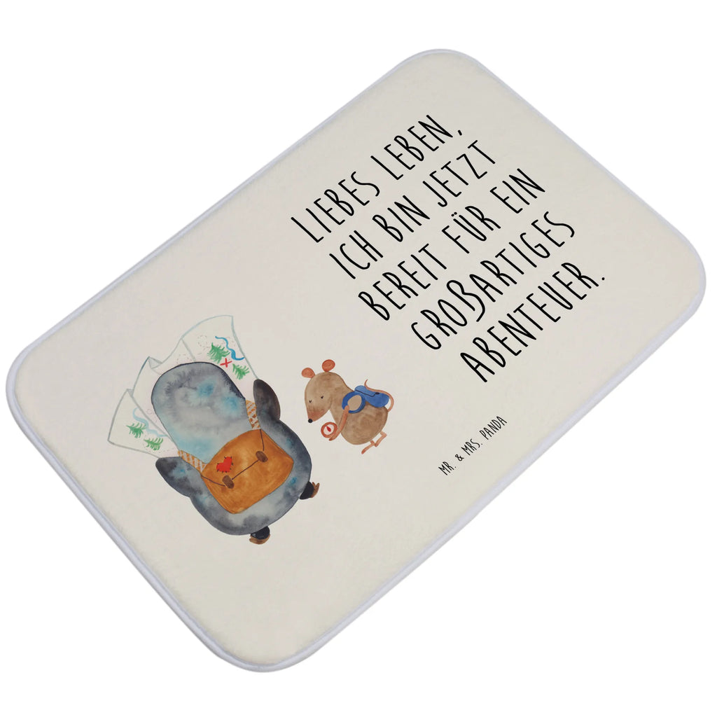 Badematte Pinguin & Maus Wanderer Badläufer, badezimmervorleger, Badvorleger, Bad Fußmatte, rutschfeste matte, badezimmer läufer, badezimmermatten, badmatten, duschmatten, duschmatte, fußmatte bad, bad läufer, teppich für bad, badezimmermatte, Teppich Fürs Bad, Badteppich, Badezimmer Matte, wannenvorleger, Badezimmerteppich, Badematte, badezimmerteppiche, Duschvorleger, Pinguin, Ausflug, Wanderlust, Wandern, Roadtrip, Abenteuer, Pinguine, Abenteurer