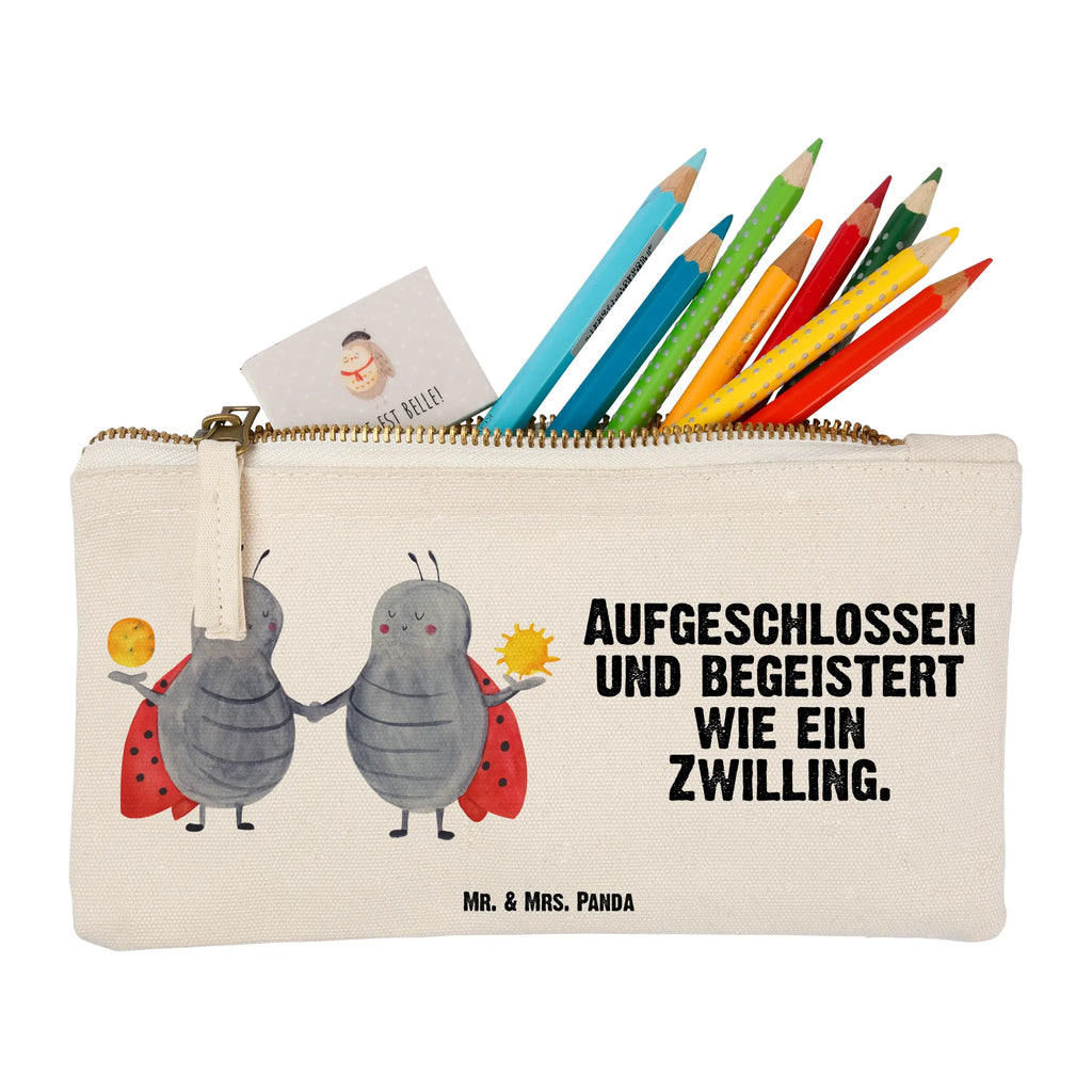 Schminktasche Sternzeichen Zwilling Stiftemäppchen, Kosmetikbeutel, Federmappe, Waschbeutel, beauty tasche, Kosmetiktasche, Kulturtasche, Mäppchen, Etui, Kulturbeutel, Schminkbeutel, beauty case, aufbewahrungstasche, toiletry bag, Waschtasche, kosmetiktäschchen, utensilientasche, aufbewahrungsbeutel, pencil case, pinsel tasche, Schlampermäppchen, Schminktasche, Schminktäschchen, Sternzeichen, Tierkreiszeichen, Horoskop, Astrologie, Aszendent, Geburtstag Mai, Glückskäfer, Geschenk Juni, Zwilling Sternzeichen, Zwillingsbruder, Marienkäfer, Geschenk Mai, Zwillingsschwester, Zwilling Geschenk, Zwillinge