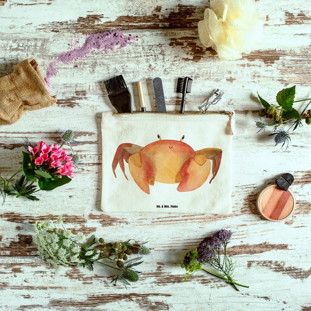 torebka na makijaż znak zodiaku krab Federmappe, aufbewahrungsbeutel, Schminktasche, Schminktäschchen, Kosmetikbeutel, Kosmetiktasche, aufbewahrungstasche, toiletry bag, Kulturtasche, utensilientasche, Schminkbeutel, Kulturbeutel, Mäppchen, kosmetiktäschchen, Waschtasche, beauty case, Etui, beauty tasche, pinsel tasche, Schlampermäppchen, Waschbeutel, Stiftemäppchen, pencil case, Sternzeichen, Astrologie, Tierkreiszeichen, Horoskop, Aszendent, Geschenk Juni, Krabbe, Geschenk Meer, Geschenk Juli, Krebs Sternzeichen, Geburtstag Juli, Geburtstag Juni, Meerestier, Krebs Geschenk, Krebse