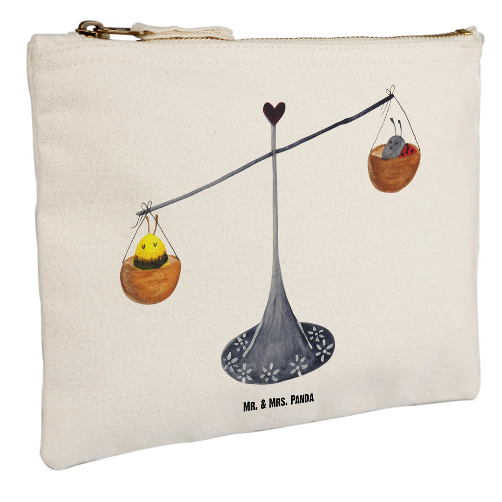 Make-up bag Star sign Scale constellations, birthdays, astrology, zodiac, date of birth, month of birth, birthday September, Libra gift, birthday October, bee, Libra zodiac sign, gift October, Libra, ladybird, balance, gift September, bumble bee