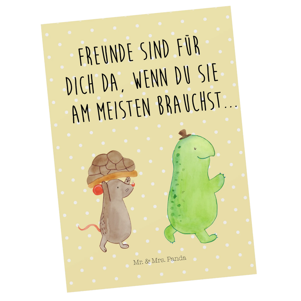 Postcard tortoise Mouse Einladungskarten Geburtstag, Karte, Ansichtskarte, Ansichtskarten, Einladung Geburtstag, Einladung, Einladungskarte, Geschenkkarte, Geburtstagskarte, Dankeskarte, Postkarte, Grußkarte, Schildkröte, beste Freundinnen, beste Freunde, Freunde, Freundinnen, Maus