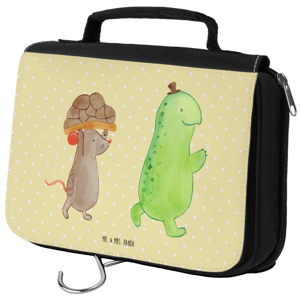 Wash bag tortoise Mouse To hang up, Cosmetic bag, Wash bag, Toilet bag, Ladies, Gentlemen, turtle, tortoise, reptile, ancient creature, cute, sweet, gift, gift ideas, birthday gift, illustrated, funny, turtle gift items, funny turtle gifts, pet turtles, mom, best friend, sister or daughter, turtle lover, friends, mouse, girlfriends, best friends