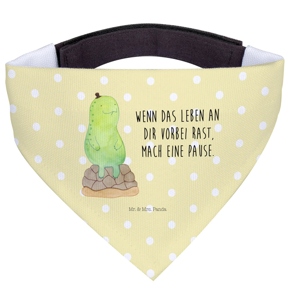 Dog neckerchief tortoise Break Mittel, Hundehalstuch, Halstuch, Mittelgroße Hunde, Tuch, Hunde, Schildkröte, Achtsamkeit, Entschleunigen, Achtsam