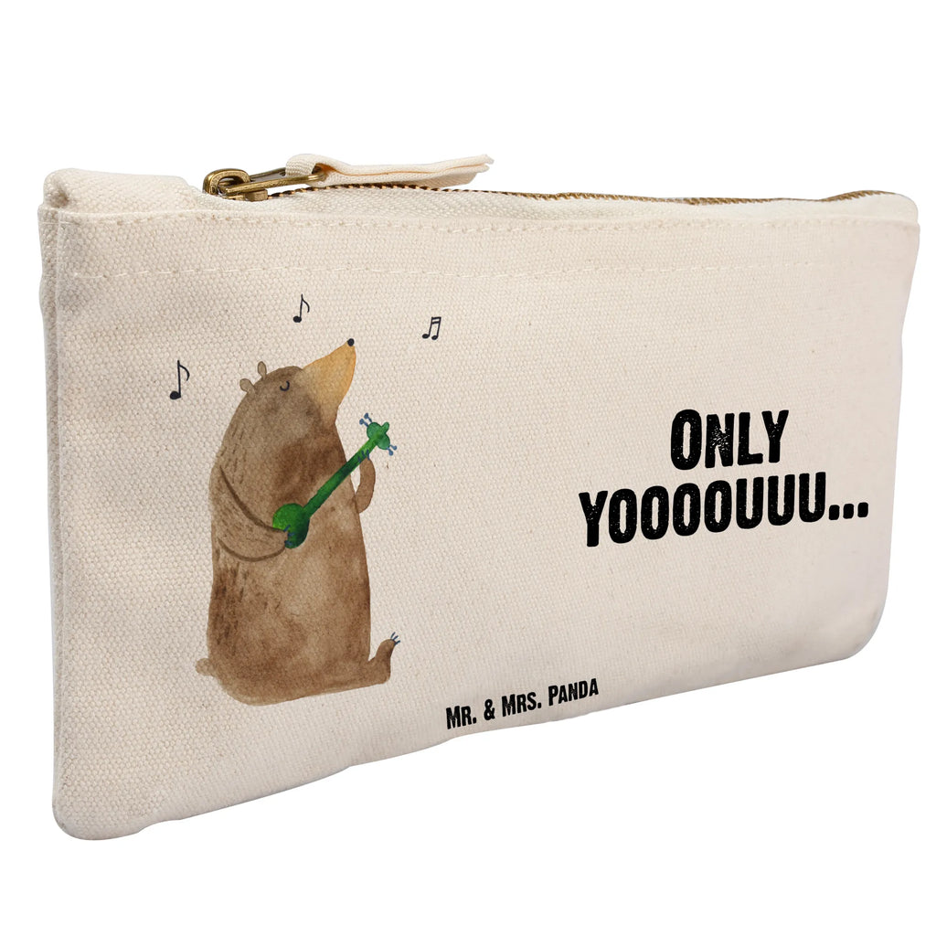 torebka na makijaż niedźwiedź Gitara Niedźwiedź, Miś, Pluszowy miś