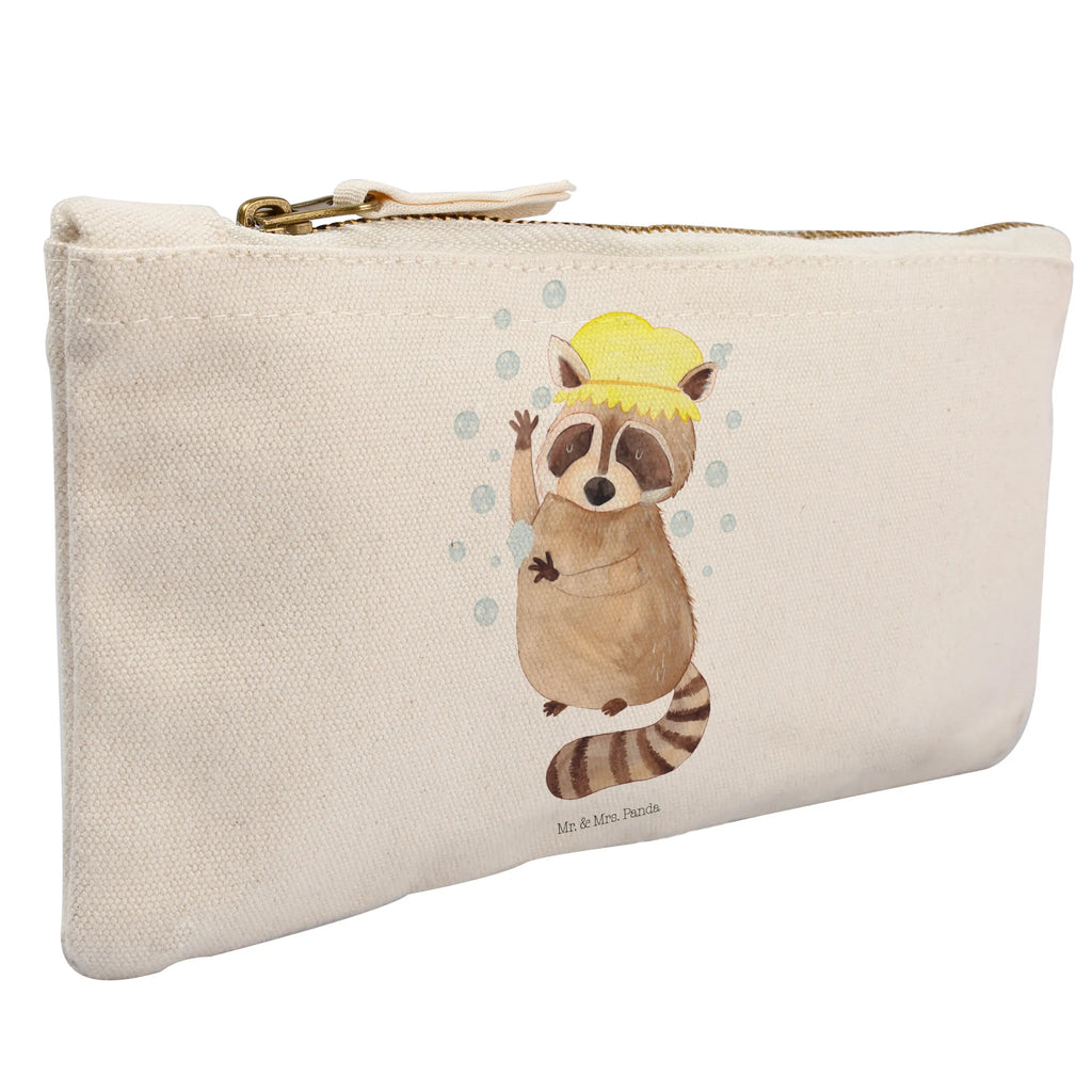 torebka na makijaż Szop pracz Waschtasche, pinsel tasche, aufbewahrungstasche, Kosmetiktasche, beauty tasche, Etui, Schminkbeutel, Schminktasche, Mäppchen, Schminktäschchen, pencil case, Schlampermäppchen, aufbewahrungsbeutel, Kulturbeutel, Federmappe, Kulturtasche, Waschbeutel, kosmetiktäschchen, toiletry bag, Stiftemäppchen, utensilientasche, Kosmetikbeutel, beauty case, Tiermotive, Tiere, Lustige Sprüche, Gute Laune, Fröhlich, Tagträumen, Waschen, Waschbär, Plan, Seifenblasen