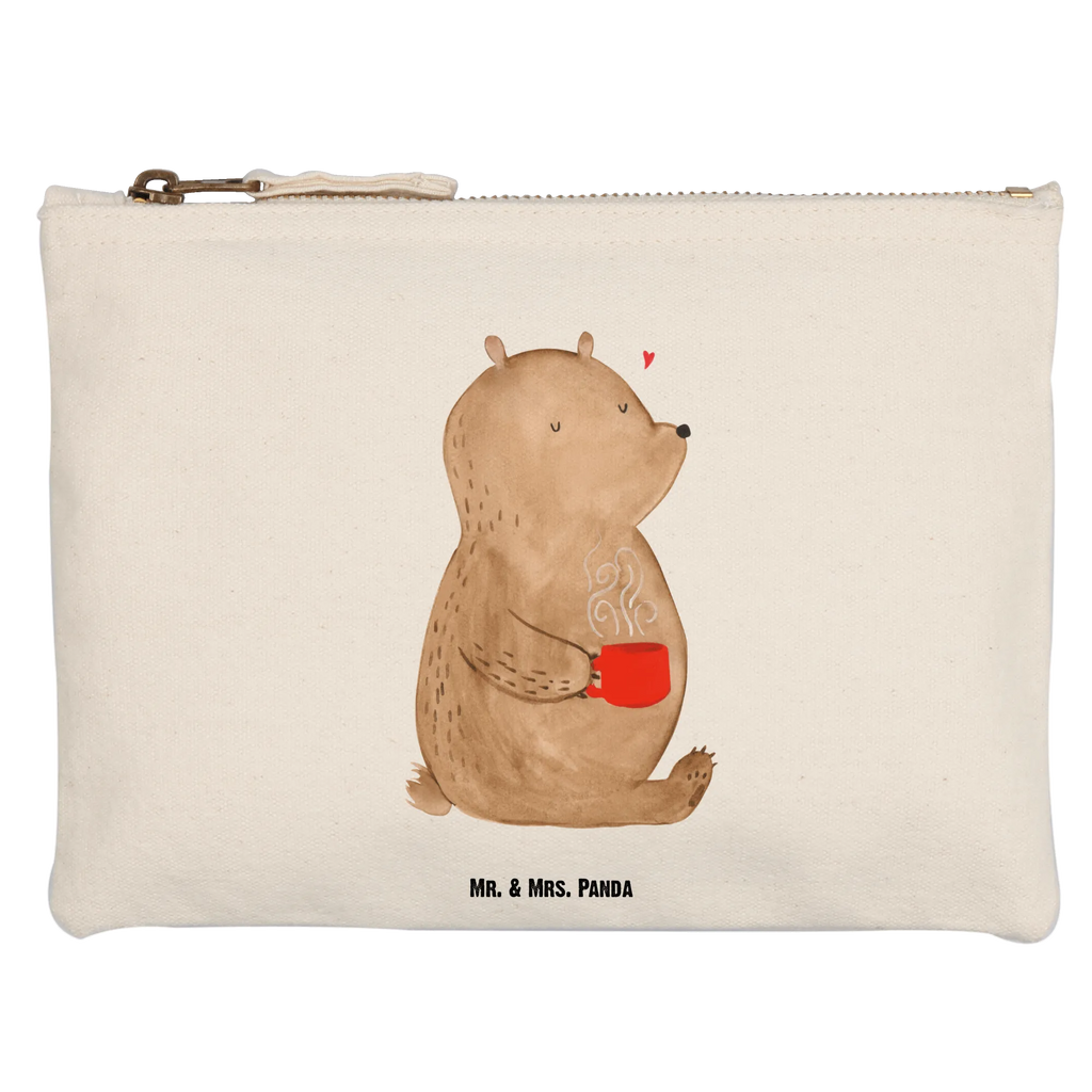 torebka na makijaż Niedźwiedź kawa Schlampermäppchen, Schminkbeutel, pencil case, Waschtasche, Kulturbeutel, Stiftemäppchen, Etui, toiletry bag, Kosmetiktasche, beauty case, pinsel tasche, Federmappe, beauty tasche, Mäppchen, Schminktasche, aufbewahrungsbeutel, Kulturtasche, utensilientasche, Waschbeutel, Schminktäschchen, Kosmetikbeutel, kosmetiktäschchen, aufbewahrungstasche, Bär, Teddybär, Teddy, Bären, Guten Morgen, Kaffee, Coffee, Welt Retten, Morgenroutine, Motivation, Welt Erobern