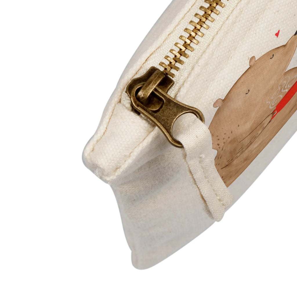 torebka na makijaż Niedźwiedź kawa Schlampermäppchen, Schminkbeutel, pencil case, Waschtasche, Kulturbeutel, Stiftemäppchen, Etui, toiletry bag, Kosmetiktasche, beauty case, pinsel tasche, Federmappe, beauty tasche, Mäppchen, Schminktasche, aufbewahrungsbeutel, Kulturtasche, utensilientasche, Waschbeutel, Schminktäschchen, Kosmetikbeutel, kosmetiktäschchen, aufbewahrungstasche, Bär, Teddybär, Teddy, Bären, Guten Morgen, Kaffee, Coffee, Welt Retten, Morgenroutine, Motivation, Welt Erobern