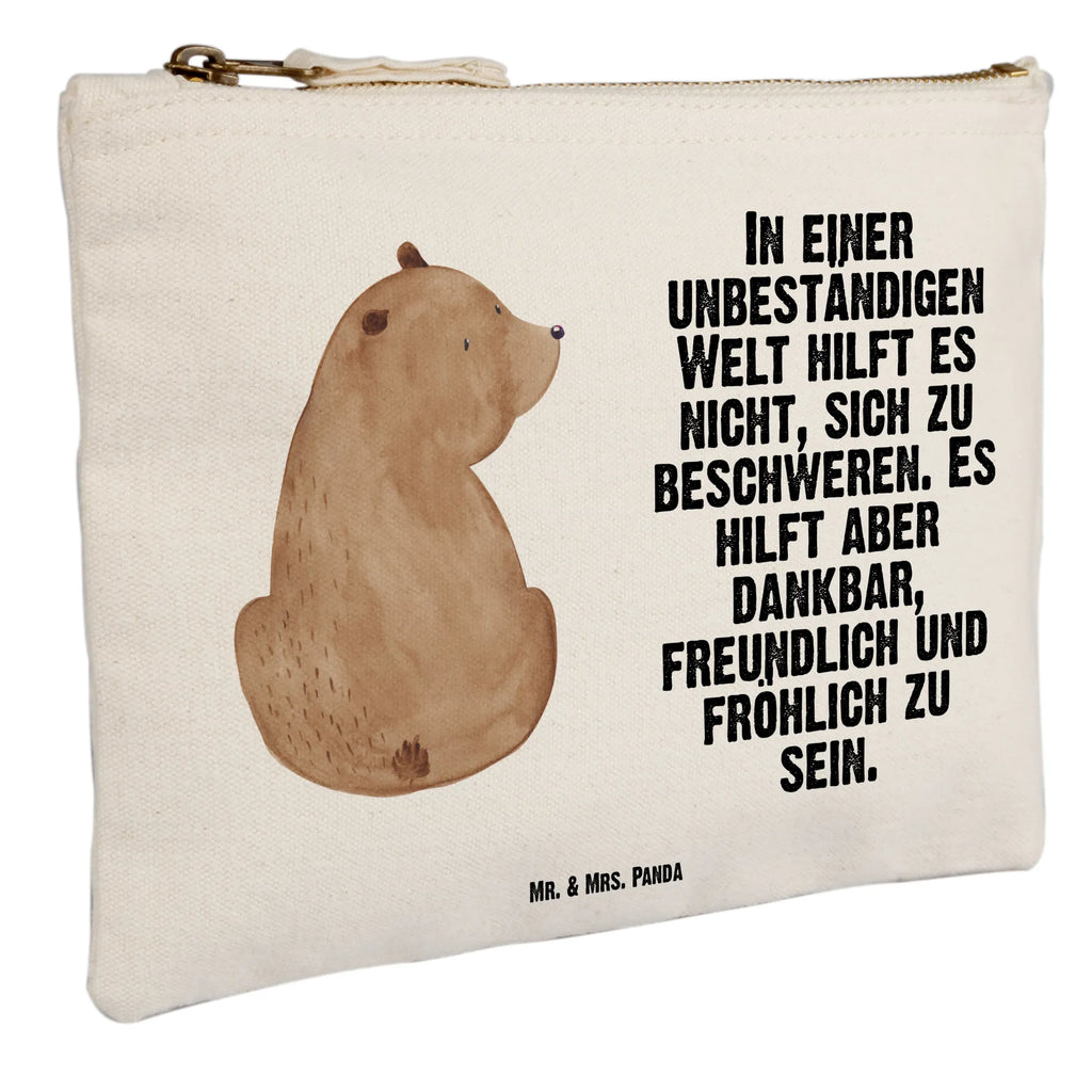 Make-up bag bear shoulder look Waschtasche, Etui, Federmappe, Schlampermäppchen, Kosmetikbeutel, Stiftemäppchen, beauty tasche, Kulturbeutel, aufbewahrungsbeutel, Schminktäschchen, toiletry bag, Kulturtasche, pinsel tasche, beauty case, Schminkbeutel, Kosmetiktasche, Schminktasche, utensilientasche, Mäppchen, aufbewahrungstasche, Waschbeutel, kosmetiktäschchen, pencil case, Bär, Teddybär, Teddy, Bärenliebe, Motivation, Bären, Weisheit, Weltansicht, Selbstachtung