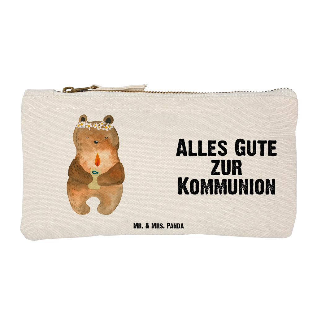torebka na makijaż Niedźwiedź Komunia Schminkbeutel, utensilientasche, Kosmetikbeutel, Waschbeutel, Waschtasche, pencil case, Schminktäschchen, Federmappe, Stiftemäppchen, Schminktasche, pinsel tasche, kosmetiktäschchen, toiletry bag, Kulturtasche, beauty tasche, Schlampermäppchen, aufbewahrungsbeutel, Kosmetiktasche, Kulturbeutel, beauty case, aufbewahrungstasche, Etui, Mäppchen, Bär, Teddybär, Teddy, Gottes Segen, Kommunion, Katholisch, Taufkerze