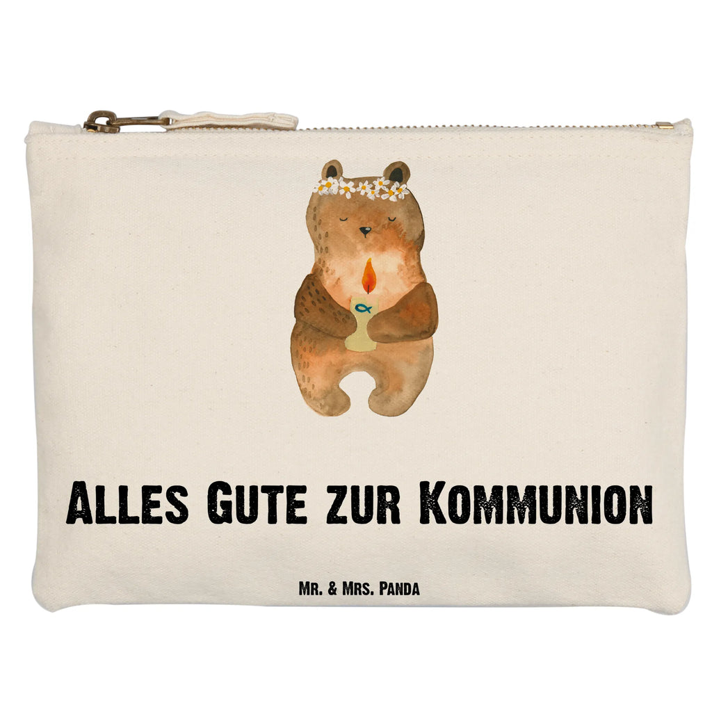 torebka na makijaż Niedźwiedź Komunia Schminkbeutel, utensilientasche, Kosmetikbeutel, Waschbeutel, Waschtasche, pencil case, Schminktäschchen, Federmappe, Stiftemäppchen, Schminktasche, pinsel tasche, kosmetiktäschchen, toiletry bag, Kulturtasche, beauty tasche, Schlampermäppchen, aufbewahrungsbeutel, Kosmetiktasche, Kulturbeutel, beauty case, aufbewahrungstasche, Etui, Mäppchen, Bär, Teddybär, Teddy, Gottes Segen, Kommunion, Katholisch, Taufkerze