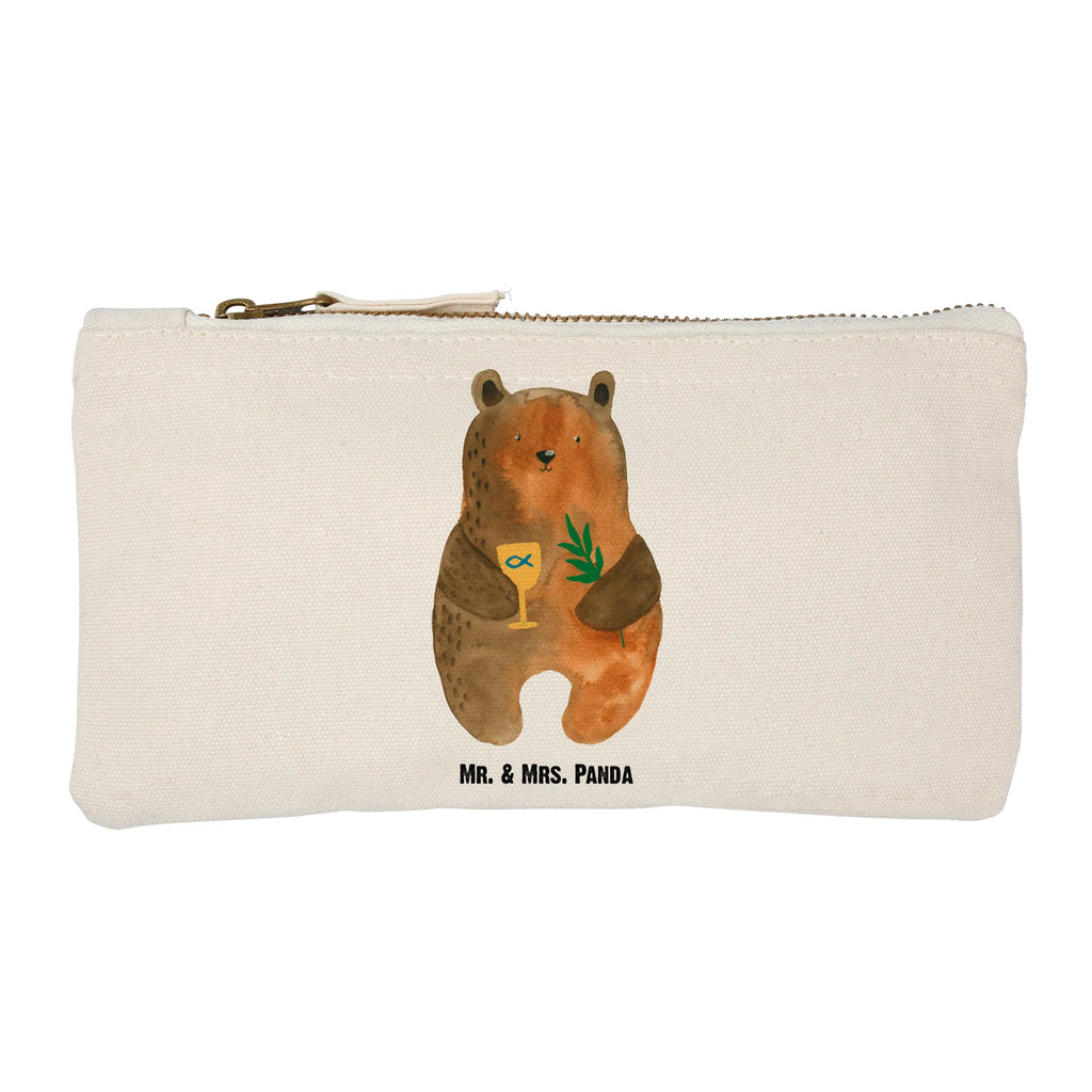 Make-up bag bear confirmation Mäppchen, Stiftemäppchen, Federmappe, Etui, aufbewahrungstasche, Kosmetikbeutel, beauty tasche, Schminktasche, Schminkbeutel, Kulturtasche, Waschtasche, Waschbeutel, beauty case, pencil case, utensilientasche, kosmetiktäschchen, Kosmetiktasche, aufbewahrungsbeutel, Schlampermäppchen, Kulturbeutel, pinsel tasche, toiletry bag, Schminktäschchen, Bär, Teddybär, Teddy, Evangelisch, Kirche, Konfirmation, Gottesdienst