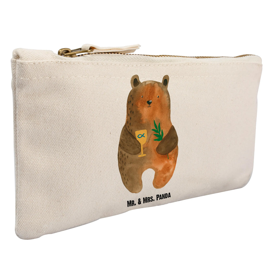Make-up bag bear confirmation Mäppchen, Stiftemäppchen, Federmappe, Etui, aufbewahrungstasche, Kosmetikbeutel, beauty tasche, Schminktasche, Schminkbeutel, Kulturtasche, Waschtasche, Waschbeutel, beauty case, pencil case, utensilientasche, kosmetiktäschchen, Kosmetiktasche, aufbewahrungsbeutel, Schlampermäppchen, Kulturbeutel, pinsel tasche, toiletry bag, Schminktäschchen, Bär, Teddybär, Teddy, Evangelisch, Kirche, Konfirmation, Gottesdienst