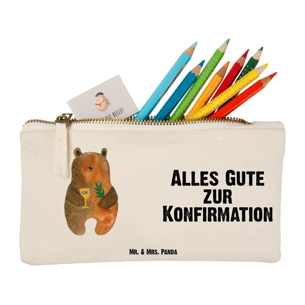 Make-up bag bear confirmation Mäppchen, Stiftemäppchen, Federmappe, Etui, aufbewahrungstasche, Kosmetikbeutel, beauty tasche, Schminktasche, Schminkbeutel, Kulturtasche, Waschtasche, Waschbeutel, beauty case, pencil case, utensilientasche, kosmetiktäschchen, Kosmetiktasche, aufbewahrungsbeutel, Schlampermäppchen, Kulturbeutel, pinsel tasche, toiletry bag, Schminktäschchen, Bär, Teddybär, Teddy, Evangelisch, Kirche, Konfirmation, Gottesdienst
