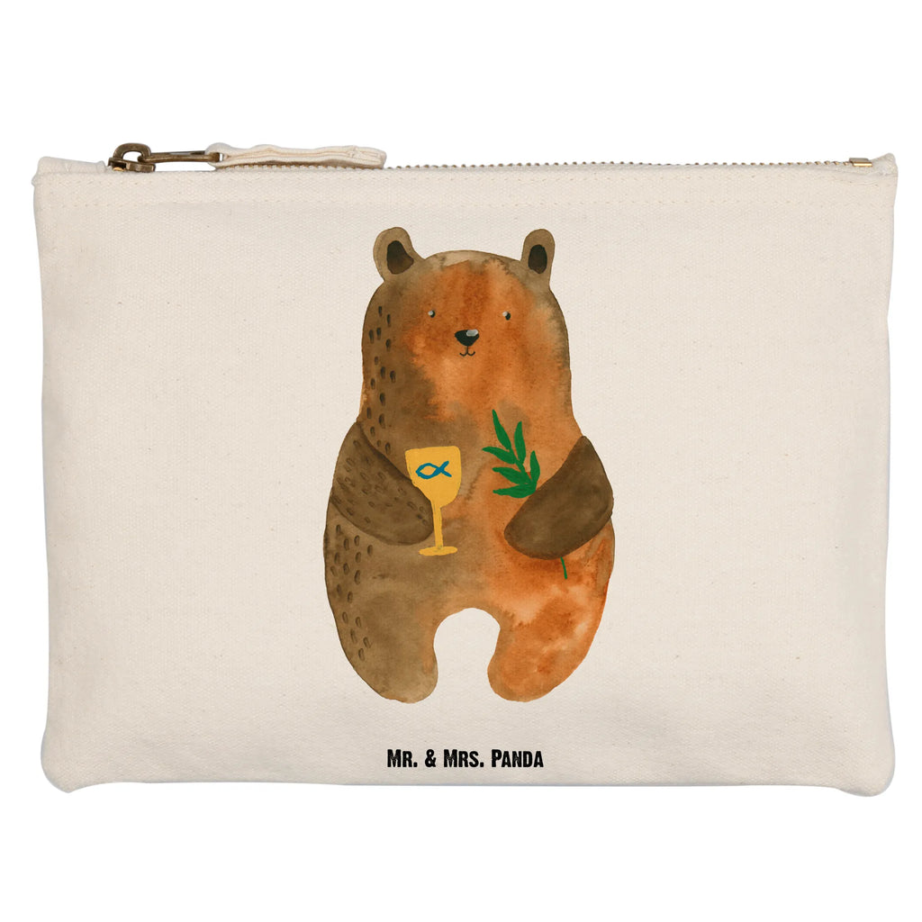 Make-up bag bear confirmation Mäppchen, Stiftemäppchen, Federmappe, Etui, aufbewahrungstasche, Kosmetikbeutel, beauty tasche, Schminktasche, Schminkbeutel, Kulturtasche, Waschtasche, Waschbeutel, beauty case, pencil case, utensilientasche, kosmetiktäschchen, Kosmetiktasche, aufbewahrungsbeutel, Schlampermäppchen, Kulturbeutel, pinsel tasche, toiletry bag, Schminktäschchen, Bär, Teddybär, Teddy, Evangelisch, Kirche, Konfirmation, Gottesdienst