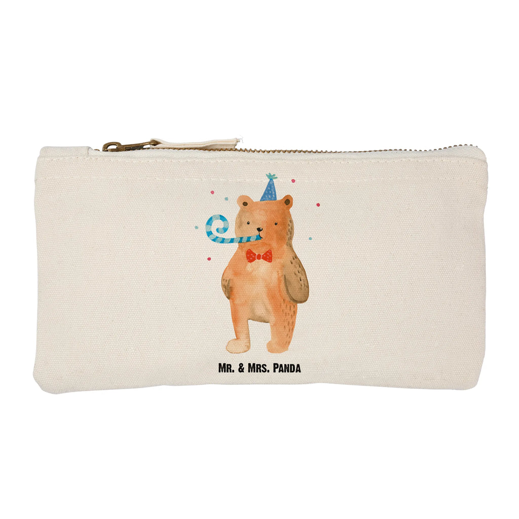 torebka na makijaż Niedźwiedź urodziny beauty tasche, aufbewahrungstasche, Etui, Kulturtasche, Kosmetikbeutel, Waschbeutel, Mäppchen, utensilientasche, Kulturbeutel, pencil case, Kosmetiktasche, aufbewahrungsbeutel, Federmappe, Schminkbeutel, kosmetiktäschchen, beauty case, Schminktäschchen, Stiftemäppchen, Waschtasche, toiletry bag, Schminktasche, Schlampermäppchen, pinsel tasche, Bär, Teddybär, Teddy, Happy Birthday, Glückwunsch, Geburtstag, Alles Gute