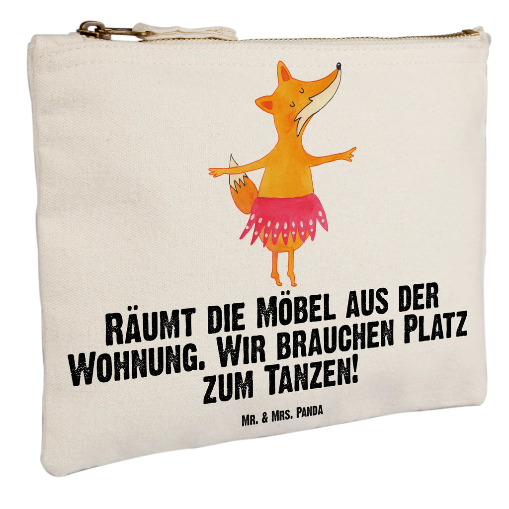 torebka na makijaż Lis baletnica Kosmetiktasche, utensilientasche, beauty case, Kulturtasche, kosmetiktäschchen, aufbewahrungsbeutel, Waschbeutel, Schminktasche, Kosmetikbeutel, Schminktäschchen, Schlampermäppchen, Waschtasche, aufbewahrungstasche, Etui, Schminkbeutel, beauty tasche, Federmappe, Mäppchen, toiletry bag, pencil case, Kulturbeutel, pinsel tasche, Stiftemäppchen, Fuchs, Tanzen, Party, Tänzerin, Ballett, Füchsin, Ballerina, Füchse, Einladung, Geburtstag, Fuchs Spruch