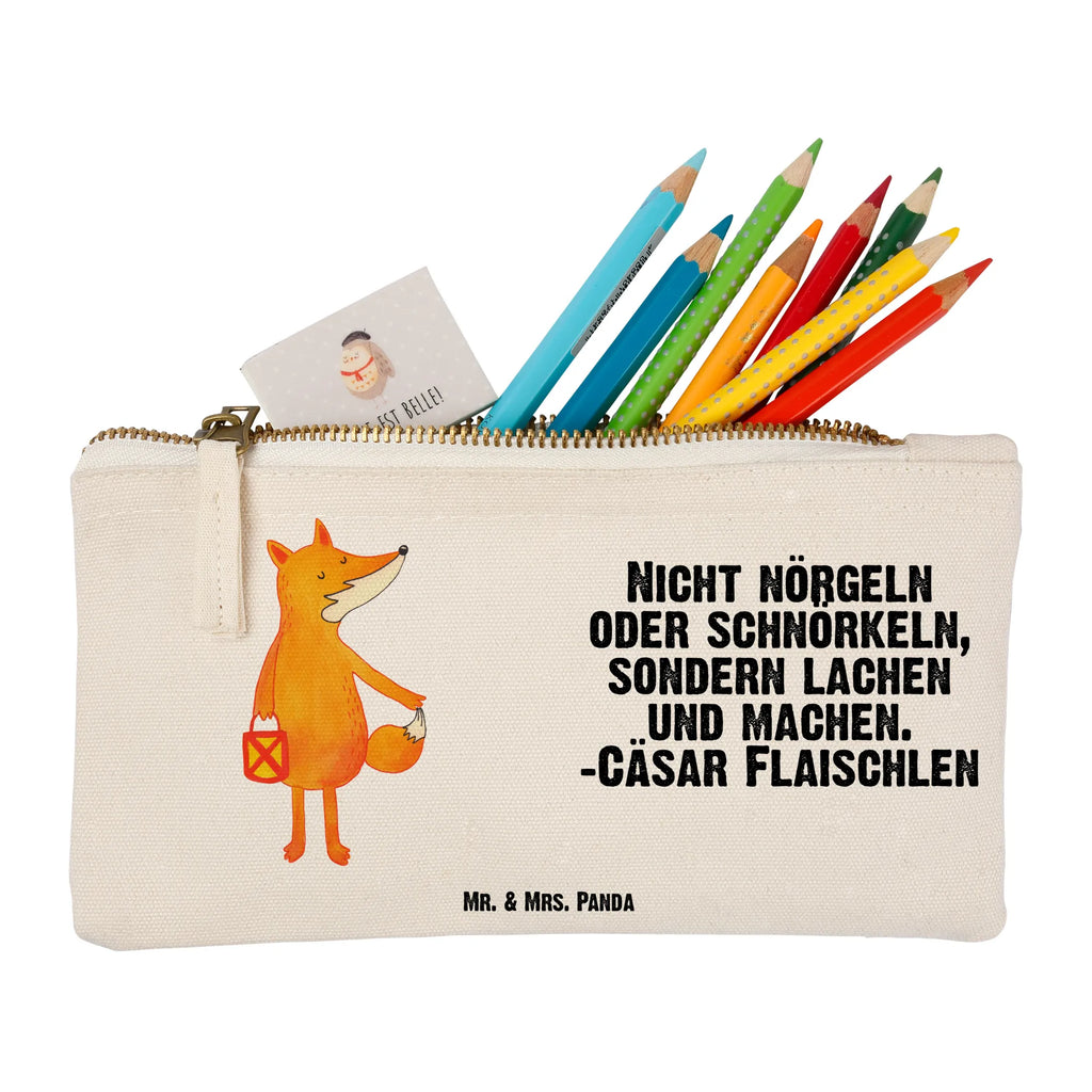 Make-up bag Fox Lantern fox, foxes, forest wildlife, clever as a fox, animal lover, Fox, Foxes, Lantern, Lantern parade, Lovesickness Spell, Caesar Otto Hugo Flaischlen, Spell comforting, Saint Martin, Cheer up
