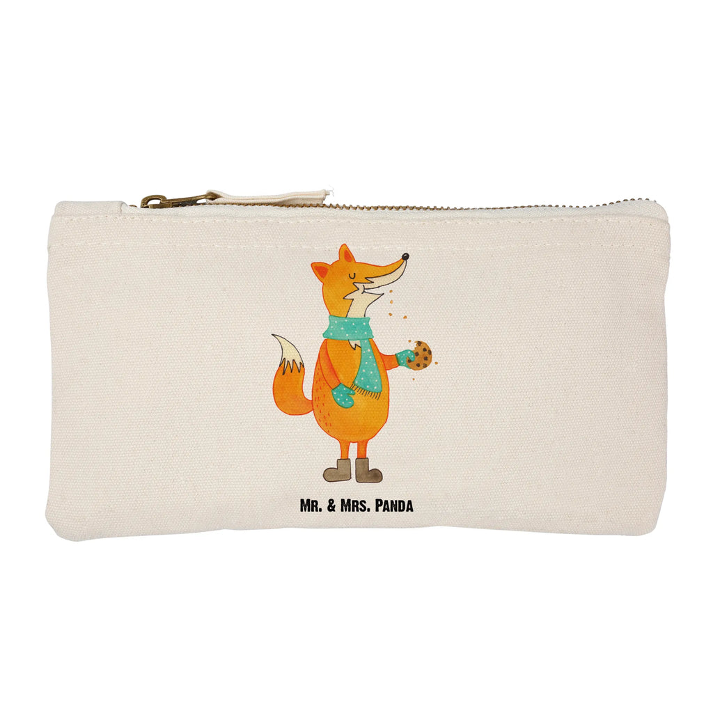 Make-up bag Fox biscuit toiletry bag, Waschtasche, Mäppchen, Kosmetikbeutel, kosmetiktäschchen, utensilientasche, Schminktasche, Schminktäschchen, Kulturbeutel, Kosmetiktasche, beauty tasche, Kulturtasche, aufbewahrungstasche, Waschbeutel, Federmappe, pencil case, Schlampermäppchen, Schminkbeutel, Etui, Stiftemäppchen, aufbewahrungsbeutel, pinsel tasche, beauty case, Fuchs, Weihnachtszeit, Füchse, Winter, Liebe, Kekse, Plätzchen, Küche Deko, Backen Spruch