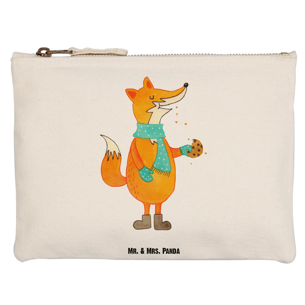 Make-up bag Fox biscuit toiletry bag, Waschtasche, Mäppchen, Kosmetikbeutel, kosmetiktäschchen, utensilientasche, Schminktasche, Schminktäschchen, Kulturbeutel, Kosmetiktasche, beauty tasche, Kulturtasche, aufbewahrungstasche, Waschbeutel, Federmappe, pencil case, Schlampermäppchen, Schminkbeutel, Etui, Stiftemäppchen, aufbewahrungsbeutel, pinsel tasche, beauty case, Fuchs, Weihnachtszeit, Füchse, Winter, Liebe, Kekse, Plätzchen, Küche Deko, Backen Spruch