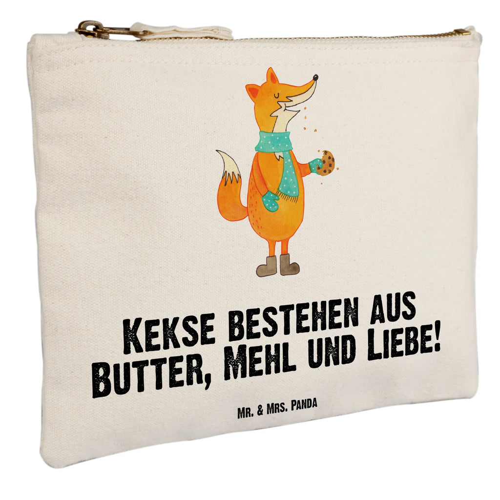 Make-up bag Fox biscuit toiletry bag, Waschtasche, Mäppchen, Kosmetikbeutel, kosmetiktäschchen, utensilientasche, Schminktasche, Schminktäschchen, Kulturbeutel, Kosmetiktasche, beauty tasche, Kulturtasche, aufbewahrungstasche, Waschbeutel, Federmappe, pencil case, Schlampermäppchen, Schminkbeutel, Etui, Stiftemäppchen, aufbewahrungsbeutel, pinsel tasche, beauty case, Fuchs, Weihnachtszeit, Füchse, Winter, Liebe, Kekse, Plätzchen, Küche Deko, Backen Spruch
