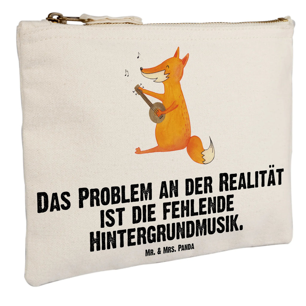 torebka na makijaż Lis gitara kosmetiktäschchen, beauty case, Schminktasche, Schminktäschchen, Waschtasche, Mäppchen, Stiftemäppchen, Federmappe, pencil case, Schminkbeutel, toiletry bag, Etui, Kulturbeutel, Schlampermäppchen, Kulturtasche, Waschbeutel, pinsel tasche, aufbewahrungstasche, utensilientasche, Kosmetiktasche, aufbewahrungsbeutel, beauty tasche, Kosmetikbeutel, Fuchs, Musikerin, Sängerin, Geschenk Musiker, Sänger, Füchse, Gitarre, Musik Spruch