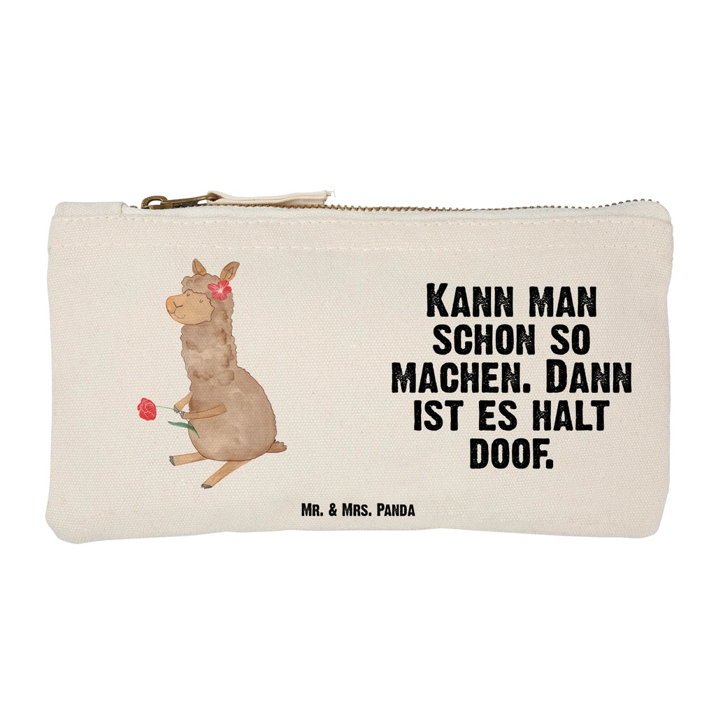 Schminktasche Alpaka Blume Kosmetikbeutel, aufbewahrungstasche, pinsel tasche, toiletry bag, Kulturtasche, pencil case, kosmetiktäschchen, utensilientasche, aufbewahrungsbeutel, Kulturbeutel, Schminktäschchen, beauty tasche, Schminkbeutel, Waschtasche, Schminktasche, Waschbeutel, Stiftemäppchen, Etui, Federmappe, beauty case, Mäppchen, Schlampermäppchen, Kosmetiktasche, Alpaka, Lama, Alpaka Geschenk, Alpaka Zitat, Alpaka Dekor, Motiv Alpaka, Alpaka Dekoration, Alpaka Witz, Blume, Alpaka Spruch, Lamas