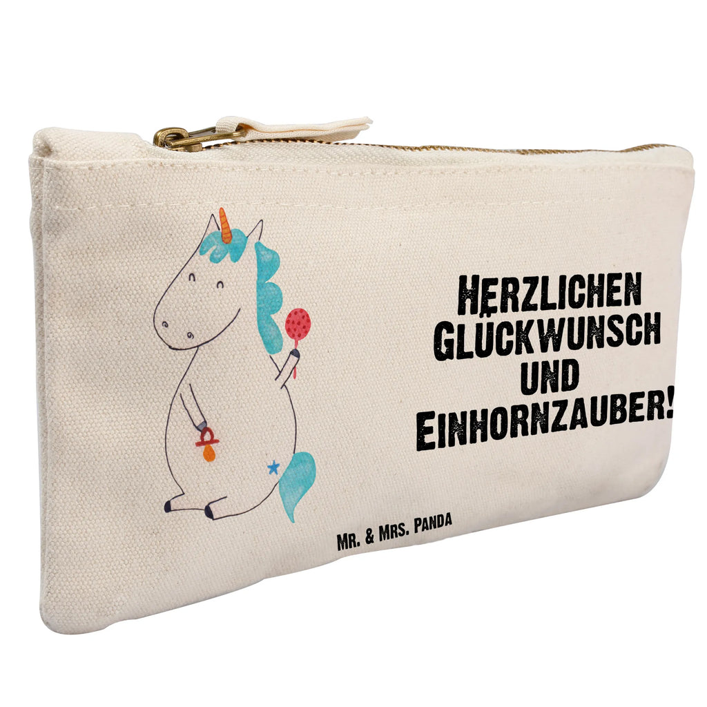 Schminktasche Einhorn Baby kosmetiktäschchen, Kulturtasche, Waschbeutel, Etui, pencil case, Schminkbeutel, Waschtasche, beauty case, aufbewahrungsbeutel, Schminktasche, beauty tasche, Stiftemäppchen, Kulturbeutel, utensilientasche, toiletry bag, Mäppchen, Schlampermäppchen, aufbewahrungstasche, pinsel tasche, Kosmetiktasche, Kosmetikbeutel, Federmappe, Schminktäschchen, Einhörner, Unicorn, Einhorn, Einhorn Deko, Babyglück, Geburtstag, Nachwuchs, Schnuller, Kind, Baby, Geburt, Mutter, Erstes Kind, Eltern, Party