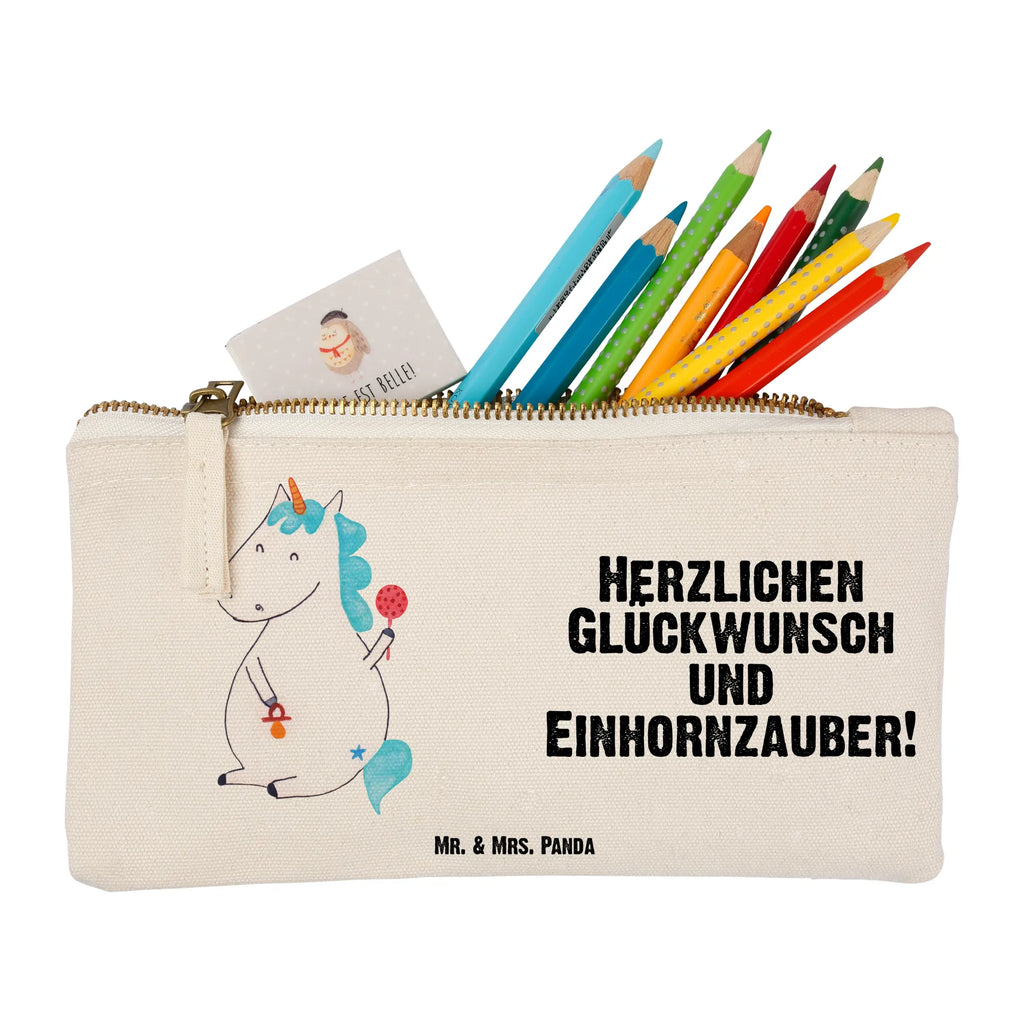 Schminktasche Einhorn Baby kosmetiktäschchen, Kulturtasche, Waschbeutel, Etui, pencil case, Schminkbeutel, Waschtasche, beauty case, aufbewahrungsbeutel, Schminktasche, beauty tasche, Stiftemäppchen, Kulturbeutel, utensilientasche, toiletry bag, Mäppchen, Schlampermäppchen, aufbewahrungstasche, pinsel tasche, Kosmetiktasche, Kosmetikbeutel, Federmappe, Schminktäschchen, Einhörner, Unicorn, Einhorn, Einhorn Deko, Babyglück, Geburtstag, Nachwuchs, Schnuller, Kind, Baby, Geburt, Mutter, Erstes Kind, Eltern, Party