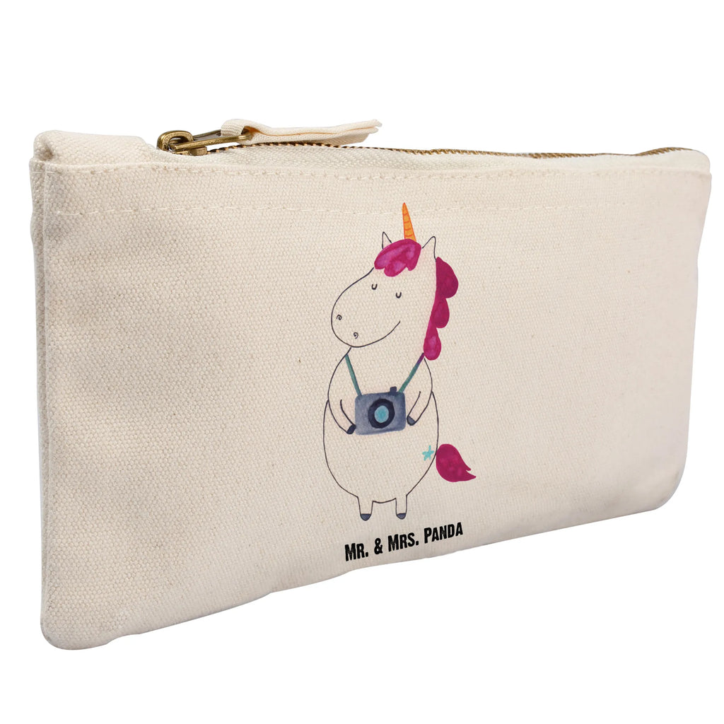 Make-up bag unicorn photographer Schminkbeutel, Kosmetikbeutel, aufbewahrungstasche, Kulturtasche, Kosmetiktasche, Waschbeutel, pencil case, beauty tasche, Schlampermäppchen, beauty case, Waschtasche, Schminktäschchen, kosmetiktäschchen, utensilientasche, Stiftemäppchen, Mäppchen, Kulturbeutel, Schminktasche, toiletry bag, Federmappe, aufbewahrungsbeutel, pinsel tasche, Etui, Einhörner, Unicorn, Einhorn, Einhorn Deko, Weltenbummler, Urlaub, Tourist, Fotograf, Reise, Weltreise, Kurztrip, Reisen, Kamera, Städtereise, Fotografie