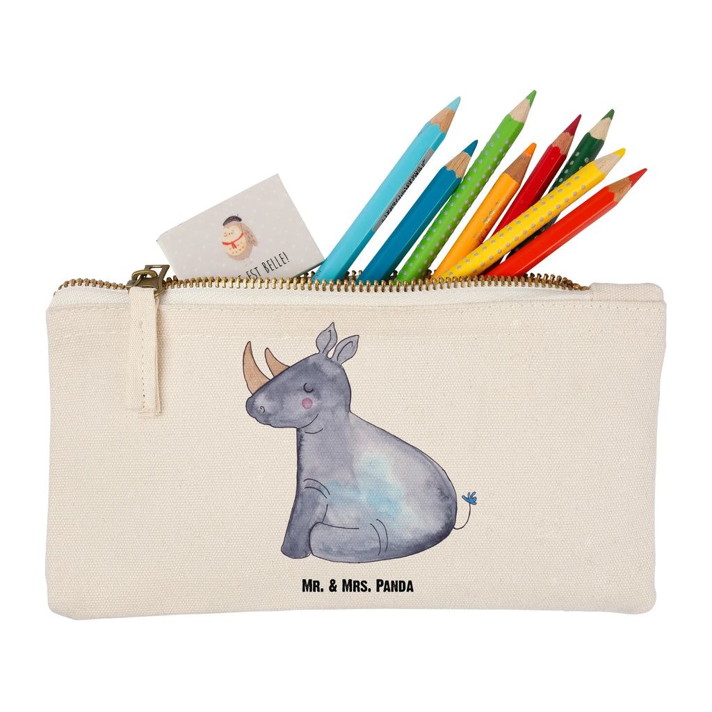 torebka na makijaż Jednorożec Nosorożec pinsel tasche, pencil case, Waschbeutel, beauty case, Kulturtasche, Mäppchen, Federmappe, kosmetiktäschchen, Waschtasche, Schlampermäppchen, aufbewahrungsbeutel, Schminkbeutel, Etui, Kulturbeutel, Schminktäschchen, aufbewahrungstasche, utensilientasche, toiletry bag, Kosmetiktasche, Schminktasche, Stiftemäppchen, beauty tasche, Kosmetikbeutel, Einhörner, Unicorn, Einhorn, Einhorn Deko, Erwachsenwerden, Glitzer, Einhornpower, Nashörner, Zoo, Regenbogen, Nashorn, Witzig, Lustig