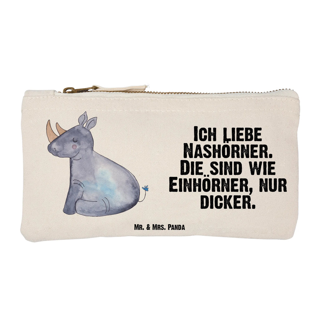 torebka na makijaż Jednorożec Nosorożec pinsel tasche, pencil case, Waschbeutel, beauty case, Kulturtasche, Mäppchen, Federmappe, kosmetiktäschchen, Waschtasche, Schlampermäppchen, aufbewahrungsbeutel, Schminkbeutel, Etui, Kulturbeutel, Schminktäschchen, aufbewahrungstasche, utensilientasche, toiletry bag, Kosmetiktasche, Schminktasche, Stiftemäppchen, beauty tasche, Kosmetikbeutel, Einhörner, Unicorn, Einhorn, Einhorn Deko, Erwachsenwerden, Glitzer, Einhornpower, Nashörner, Zoo, Regenbogen, Nashorn, Witzig, Lustig