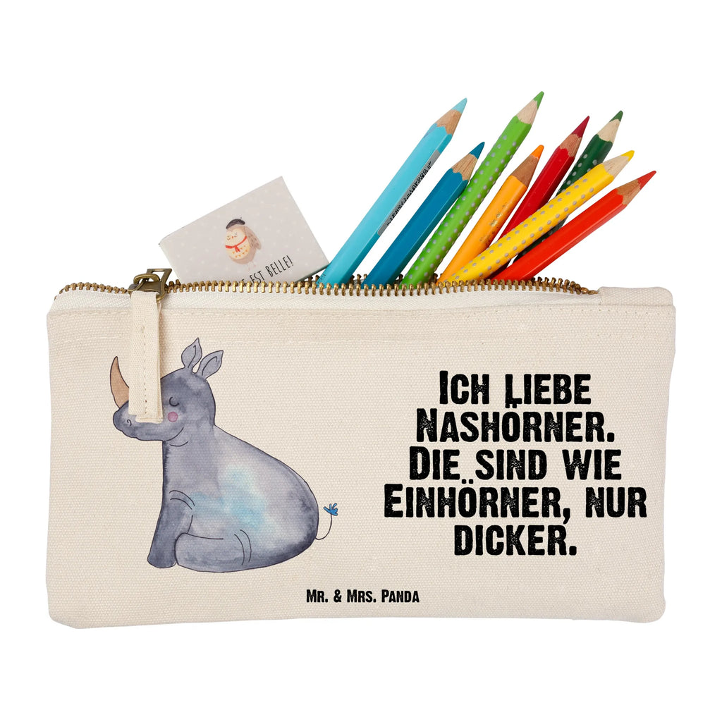 torebka na makijaż Jednorożec Nosorożec pinsel tasche, pencil case, Waschbeutel, beauty case, Kulturtasche, Mäppchen, Federmappe, kosmetiktäschchen, Waschtasche, Schlampermäppchen, aufbewahrungsbeutel, Schminkbeutel, Etui, Kulturbeutel, Schminktäschchen, aufbewahrungstasche, utensilientasche, toiletry bag, Kosmetiktasche, Schminktasche, Stiftemäppchen, beauty tasche, Kosmetikbeutel, Einhörner, Unicorn, Einhorn, Einhorn Deko, Erwachsenwerden, Glitzer, Einhornpower, Nashörner, Zoo, Regenbogen, Nashorn, Witzig, Lustig