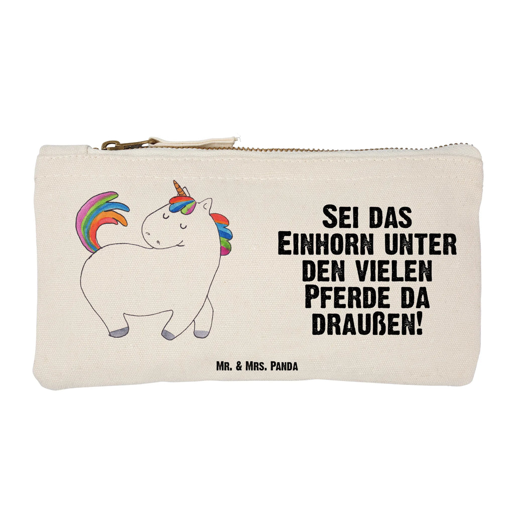 torebka na makijaż jednorożec dumnie kroczyć beauty case, Etui, kosmetiktäschchen, Schminktäschchen, aufbewahrungsbeutel, pinsel tasche, utensilientasche, Kosmetiktasche, Schminktasche, pencil case, Kulturbeutel, Waschtasche, Schminkbeutel, Stiftemäppchen, Mäppchen, Kulturtasche, toiletry bag, Schlampermäppchen, Kosmetikbeutel, Waschbeutel, aufbewahrungstasche, beauty tasche, Federmappe, Einhörner, Unicorn, Einhorn, Einhorn Deko, Bunt, Stolz, Reiten, Geschenk, Freundin, Reiter, Pferd, Anders