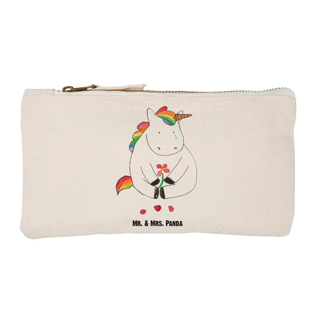 Make-up bag unicorn Sad Stiftemäppchen, pinsel tasche, Kosmetiktasche, toiletry bag, Schminkbeutel, Mäppchen, Schminktasche, Etui, Schlampermäppchen, Kosmetikbeutel, Federmappe, Schminktäschchen, aufbewahrungstasche, pencil case, Kulturbeutel, utensilientasche, beauty case, Waschbeutel, kosmetiktäschchen, aufbewahrungsbeutel, beauty tasche, Waschtasche, Kulturtasche, Einhörner, Unicorn, Einhorn, Einhorn Deko, Grußkarte, Trösten. Freundschaft, Trauer, Freunde, Liebe, Blume, Glitzer