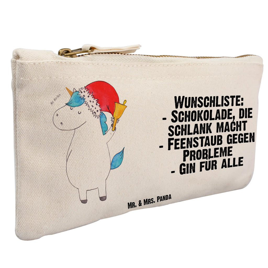 torebka na makijaż Jednorożec Mikołaj aufbewahrungsbeutel, Schminktasche, Schlampermäppchen, beauty tasche, utensilientasche, Waschtasche, Etui, aufbewahrungstasche, beauty case, kosmetiktäschchen, toiletry bag, pencil case, Mäppchen, Stiftemäppchen, pinsel tasche, Kosmetiktasche, Schminkbeutel, Kulturbeutel, Kulturtasche, Schminktäschchen, Federmappe, Waschbeutel, Kosmetikbeutel, Einhörner, Einhorn Deko, Einhorn, Unicorn, Weihnachtsmann, Weihnachten, Gin, Nikolaus, Wunschliste, Schokolade, Wunschzettel, Feenstaub, Schoki