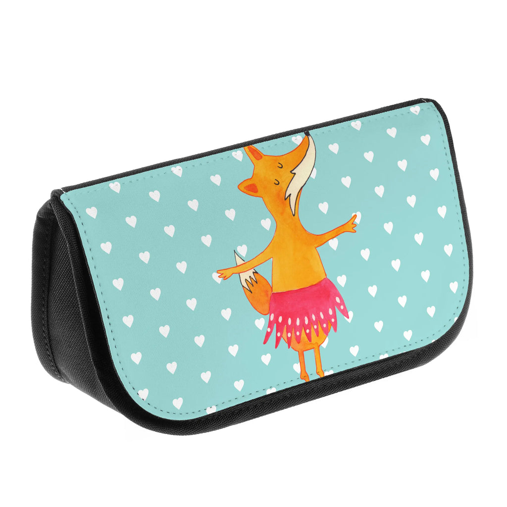 Kosmetiktasche Fuchs Ballerina Beauty Bag, bad tasche, Waschbeutel, hygiene tasche, Schminkbeutel, toilettenbeutel, Toilettentasche, Organizer Tasche, Kosmetiktasche, utensilientasche, kosmetik beutel, kulturtäschchen, Kulturbeutel, beauty case, Schminktasche, Make-Up Bag, kosmetiktäschchen, Waschtasche, Necessaire, Reisenecessaires, Kulturtasche, beauty tasche, kleines Täschchen, reise kosmetiktasche, reiseschminktasche, Schminktäschchen, zubehörtasche, Beautybag, Fuchs, Tänzerin, Füchse, Füchsin, Tanzen, Fuchs Spruch, Ballerina, Einladung, Ballett, Party, Geburtstag