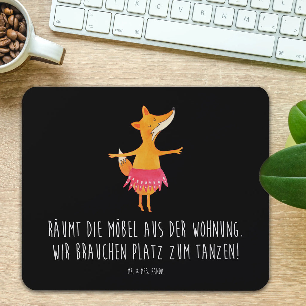 Mauspad Fuchs Ballerina PC Zubehör, Computer zubehör, Arbeitszimmer, Mausunterlage, Mousepad, Einzigartiges Mauspad, Büroausstattung, Mauspad Büro, Mauspad, Designer Mauspad, Fuchs, Ballerina, Fuchs Spruch, Einladung, Ballett, Füchsin, Tanzen, Füchse, Geburtstag, Tänzerin, Party
