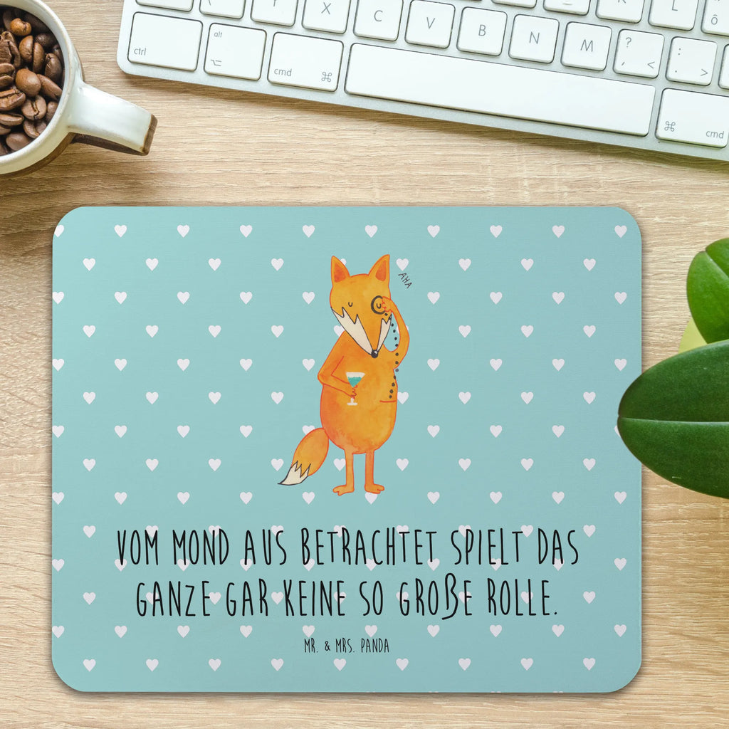 Podkładka pod mysz lis Pan Computer zubehör, Mousepad, Büroausstattung, Einzigartiges Mauspad, PC Zubehör, Mauspad, Mauspad Büro, Arbeitszimmer, Mausunterlage, Designer Mauspad, Fuchs, Füchse, Spruch lustig, Liebeskummer Geschenk, tröstende Worte, Problemlösung, Motivation Spruch