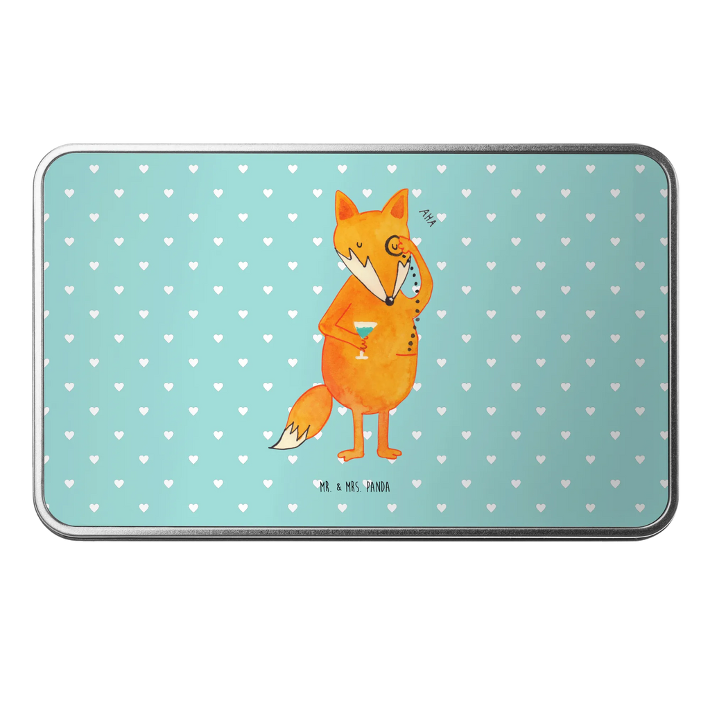 Metal tin Fox lord storage tin, storage box, aluminium tin, Tin can, tin box, container, metal box, cookie tin, tins, lunch box, lock-up box, fox, foxes, forest wildlife, clever as a fox, animal lover, motivation saying, words of consolation, problem solving, saying funny, lovesickness gift