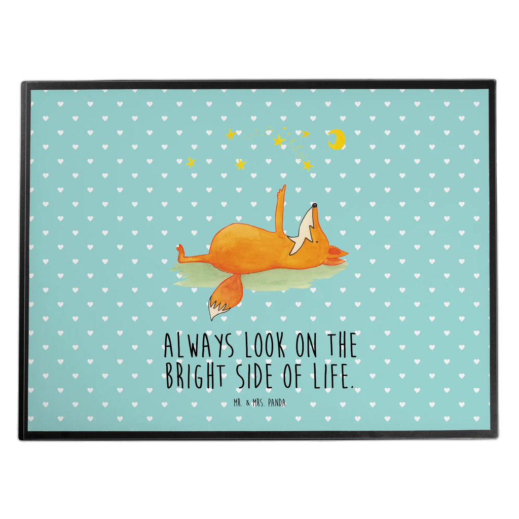 Schreibtischunterlage Fuchs Sterne Büroartikel, Schreibtischunterlage Groß, Schreibunterlage, Schreibtischauflage, Bürobedarf, Schreibtisch Unterlagen, Schreibwaren, Fuchs, Spruch positiv, Always Look on the Bright Side of Life, Füchse, tröstende Worte, Romantik, Spruch schön