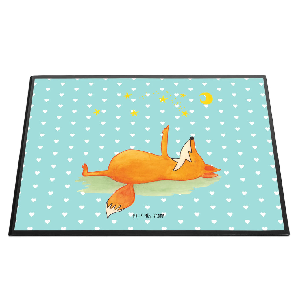 Schreibtischunterlage Fuchs Sterne Büroartikel, Schreibtischunterlage Groß, Schreibunterlage, Schreibtischauflage, Bürobedarf, Schreibtisch Unterlagen, Schreibwaren, Fuchs, Spruch positiv, Always Look on the Bright Side of Life, Füchse, tröstende Worte, Romantik, Spruch schön