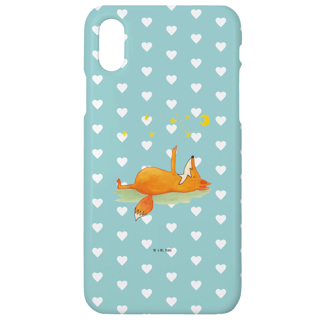 Handyhülle Fuchs Sterne Iphone 10, Handyhülle, Handy, Hülle, Handycover, Cover, Handy Case, Iphone X, Fuchs, Always Look On The Bright Side Of Life, Spruch Positiv, Füchse, Tröstende Worte, Romantik, Spruch schön