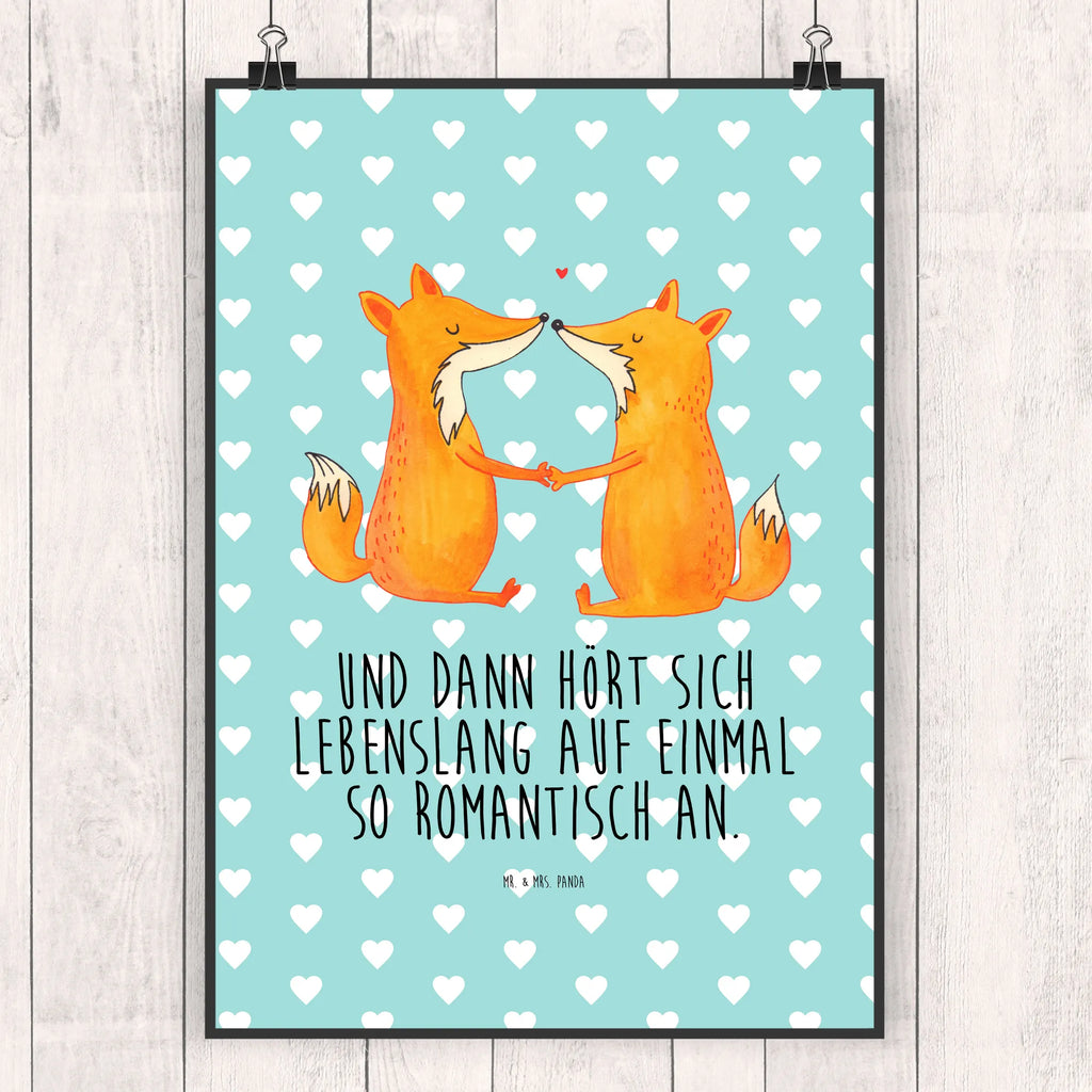 Plakat lisy miłość Bild für Wand, wandkunst, Wandbild, Wandposter, Wanddekoration, Wanddeko Bild, kunstposter, kunstdruck poster, wanddeko, Kunstdruck, Poster, Posterdruck, Deko Bild, Bild, drucke, Designposter, Mr. & Mrs. Panda Poster, kunst für die wand, Wandschmuck, wanddruck, Plakat, grafikposter, Fuchs, Freundin, Ehemann, Füchse, Partner, Verlobte, Ehe, Ehefrau, Fox, Liebesbeweis, Liebespaar, Freund, Liebe, Paar