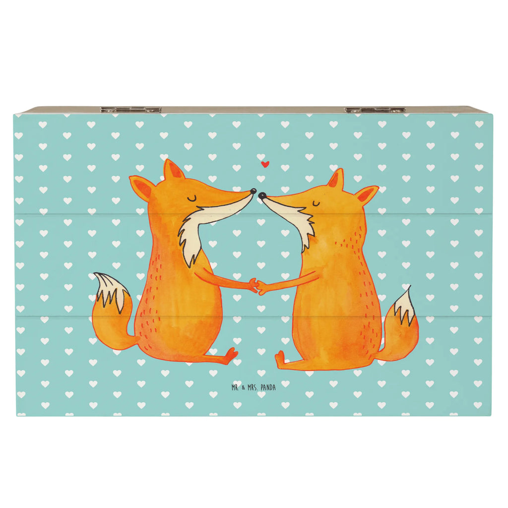 Holzkiste Füchse Liebe Erinnerungsbox, Erinnerungskiste, Kiste, XXL, Truhe, Aufbewahrungsbox, Dekokiste, Geschenkbox, Holzkiste, Geschenkdose, Schatulle, Schatzkiste, Fuchs, Ehemann, Freund, Partner, Ehe, Füchse, Freundin, Liebespaar, Liebe, Verlobte, Ehefrau, Liebesbeweis, Paar, Fox