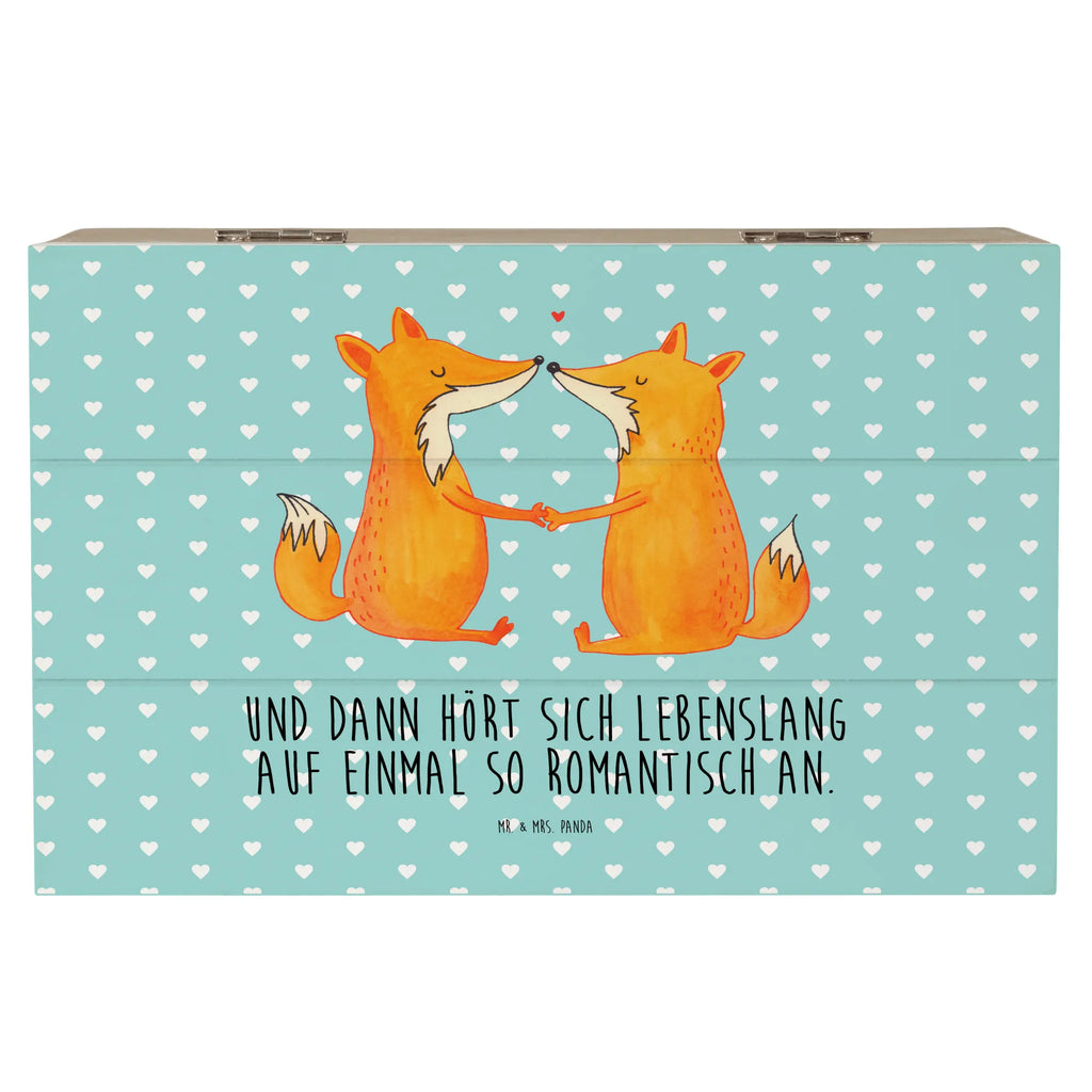 Holzkiste Füchse Liebe Erinnerungsbox, Erinnerungskiste, Kiste, XXL, Truhe, Aufbewahrungsbox, Dekokiste, Geschenkbox, Holzkiste, Geschenkdose, Schatulle, Schatzkiste, Fuchs, Ehemann, Freund, Partner, Ehe, Füchse, Freundin, Liebespaar, Liebe, Verlobte, Ehefrau, Liebesbeweis, Paar, Fox