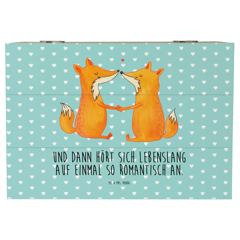 Holzkiste Füchse Liebe Erinnerungsbox, Erinnerungskiste, Kiste, XXL, Truhe, Aufbewahrungsbox, Dekokiste, Geschenkbox, Holzkiste, Geschenkdose, Schatulle, Schatzkiste, Fuchs, Ehemann, Freund, Partner, Ehe, Füchse, Freundin, Liebespaar, Liebe, Verlobte, Ehefrau, Liebesbeweis, Paar, Fox